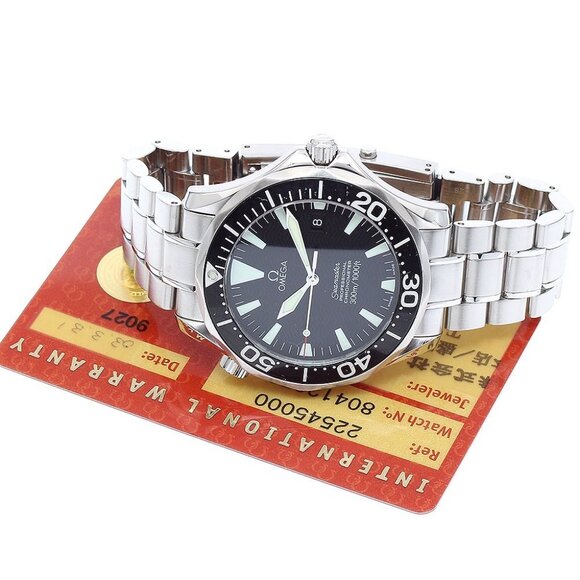 OMEGA Seamaster300 2254.50 Date black Dial Automatic Men's Watch_889821 - Picture 2 of 7